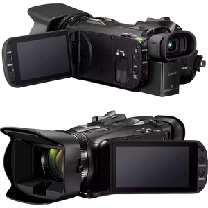 新型黑色Vixia HF G70 UHD 4k摄像机，带40倍光学变焦<span class=keywords><strong>CCD</strong></span>成像传感器和MicroSD媒体类型