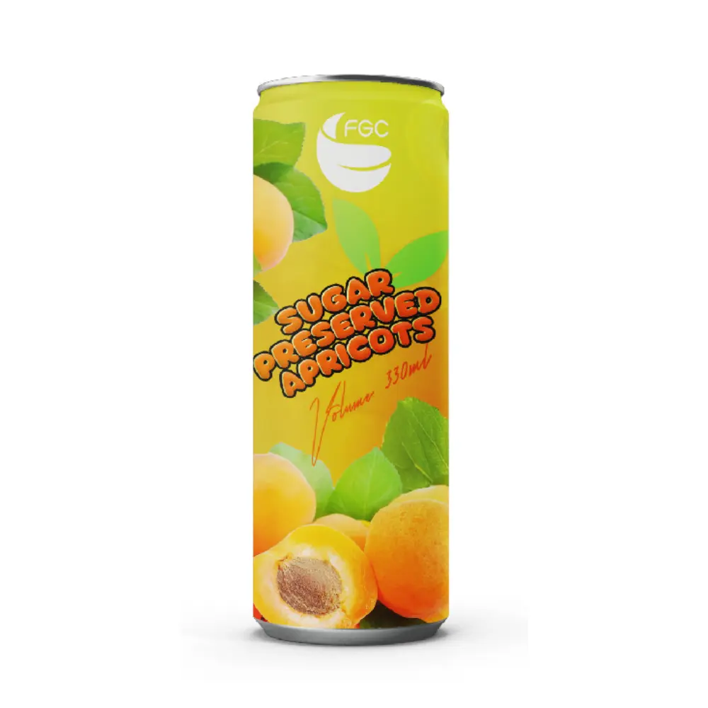 Premium export quality succo di frutta bevanda sapore di frutta succo di frutta fornitore bevande analcoliche zucchero in scatola succo di albicocca conservato