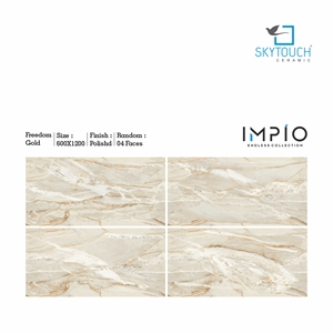 Modern dijital baskı tasarımı hint kahverengi cilalı dikdörtgen seramik fayans 600x1200mm banyo zemin modifiye kil yapılmış - Product Image 4