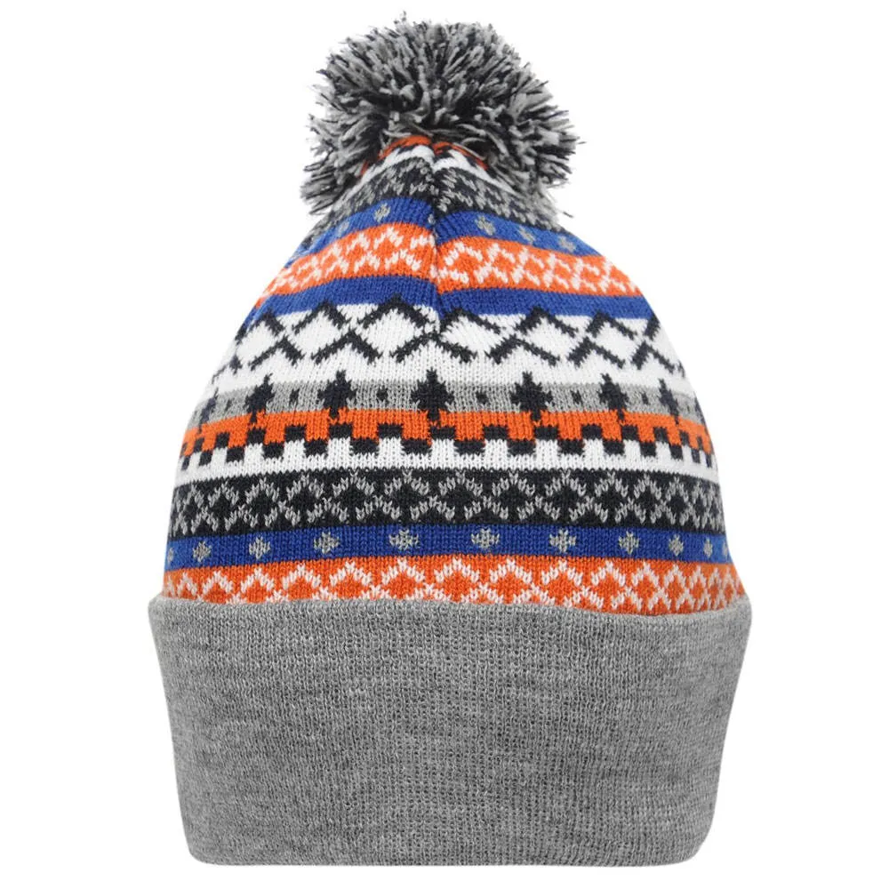 Atacado Personalizado 2023 Preço Moda Beanie Inverno Chapéus Malha Cap com Design Mais Recente Big Fur Ball