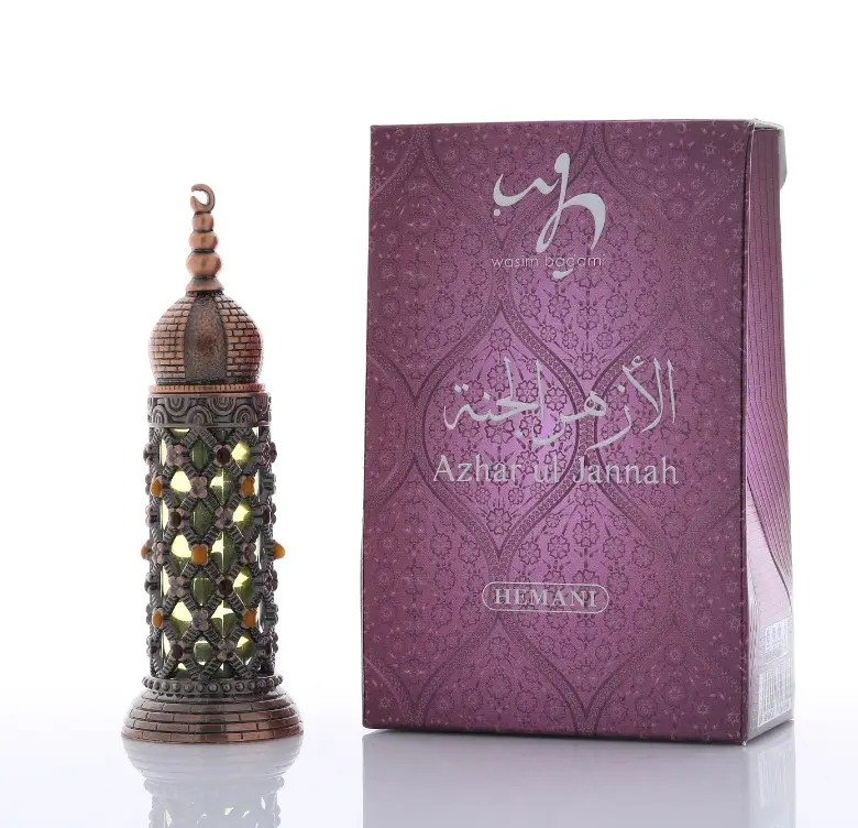 HEMANI Mini Attar Perfume Aromas orientales y aromáticas 10ml Fragancias de larga duración para hombres y mujeres Aromas árabes unisex