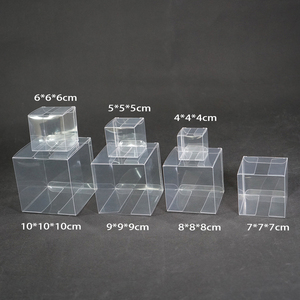 カスタマイズされたミニクリアペット透明<span class=keywords><strong>PVC</strong></span>アセテート包装プラスチックボックス - Product Image 2