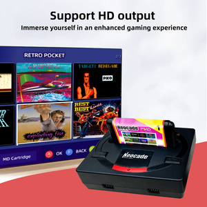 Cartuccia MD 12-in-1, scatola di gioco e console a doppia maniglia. 18 giochi PIKO. Supporta cartucce MD & uscita HD a schermo di grandi dimensioni. - Product Image 6