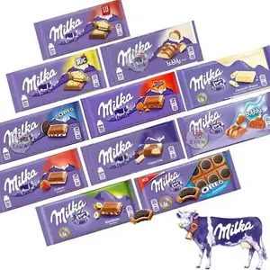 Exotic Food Snacks Milka Alpine Milk Chocolate 100g Wholesale Supply of Milka Chocolate Bars 100g 300g and All Sizes and Flavour