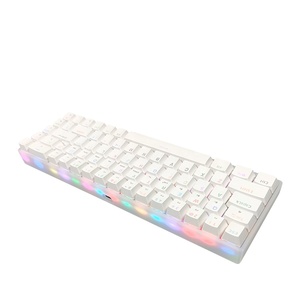 60% <strong>Keyboard</strong> 68 <strong>Keys</strong> <strong>Custom</strong> Keycap Blue Red Switch RGB Backlit Full-<strong>key</strong> Anti-ghosting USB Wired Gaming Mechanical <strong>Keyboard</strong> - Product Image 1