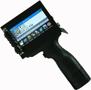 Chiky <span class=keywords><strong>CIJ</strong></span> TIJ QR-Code-Barcode-Hand-Tinten strahl drucker für den Verfalls tag