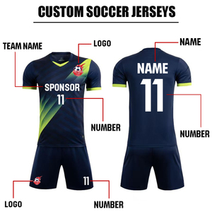 High Quality Youth Soccer Jersey <strong>Japan</strong> Anime Inspired Customizable Football Uniforms Sublimation Printing Includes Logo <strong>Name</strong> - Product Image 6