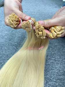 เคราตินต่อผมปลายเรียวเป็นลอนหลวมสีบลอนด์613ท้องฟ้า - Product Image 3