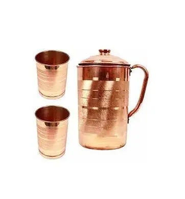 Venta de fábrica, diseño personalizado, taza de leche de jugo de cobre, nuevo estilo, diseño de lujo, jarra de cobre puro de Color oro rosa para uso en artículos de fiesta en casa