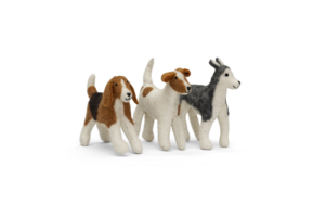フェルト教育玩具動物のコレクションユニークな目を引く製品を探している犬猫象の多様な範囲 - Product Image 3
