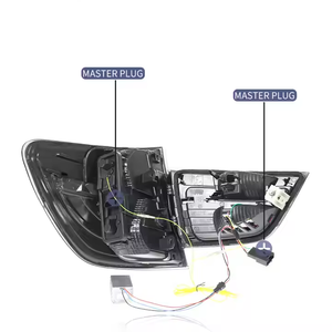 BMW X3 F25 2010-2017 için kuyruk işık meclisi sıralı dönüş sinyali ile yeni stil tarama LED DRL modifiye - Product Image 4