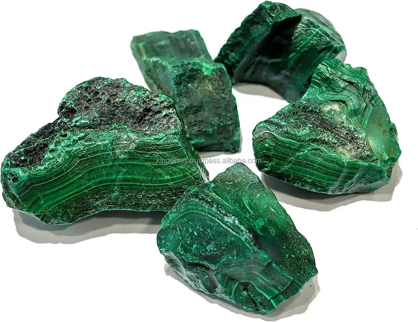 Лидер продаж, оптовая продажа, натуральный зеленый малахитовый необработанный камень для рейки, лечебный камень, медитация, малахит, необработанный камень