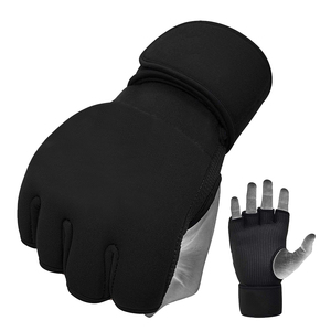 Hand Wraps Gel Padded Thick Knuckle Inner Gloves <strong>Elastic</strong> Strap Wrist Protection Quick Wrap Under Mitts Martial Arts Muay Thai - Product Image 1
