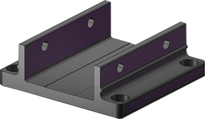 Módulo de correa síncrona lineal Mesa deslizante Riel de guía Conexión de anclaje Base de bloque fijo para mesa móvil - Product Image 3