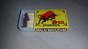 Yeni varış renkli ahşap maçlar kutusu fabrika fiyat emniyet ahşap yapılmış maç sopa doğrudan ihracat hindistan - Product Image 4