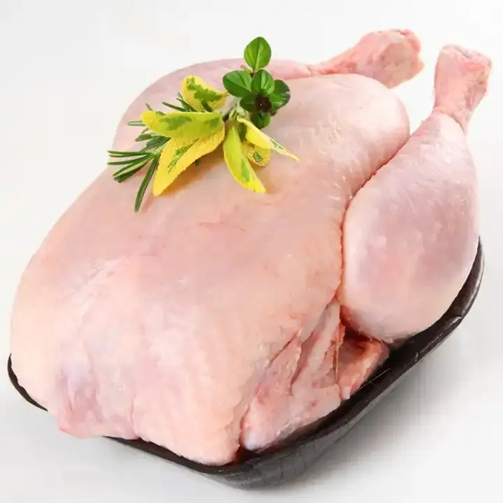 Pechuga de pollo congelada entera sin piel Halal/pollo entero congelado Halal Brasil/exportadores de pollo congelado Brasil