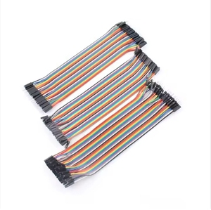 Custom OEM Cable High Quality Multicolor Dupont Wire Breadboard Jumper Ribbon Cable Kit Compatible with <strong>Arduino</strong> <strong>Projects</strong>