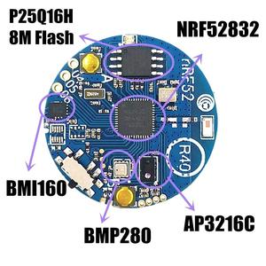 Bluetooth 5 BLE 4.0 NRF52832_SENSOR_R40加速ジャイロ周囲光センサーモジュールオンボードBMI160AP3216CBMP2808Mフラッシュ - Product Image 6