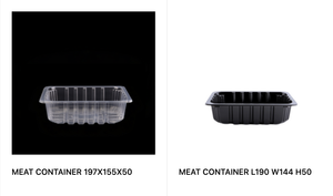 Wholesale Thermoform Containers for Meat <strong>Chicken</strong> and Fish Packaging Suitable for MAP Technology and Film Closure Gastro Bathtub - Product Image 2