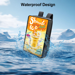 Zaino pubblicitario mobile LCD da 21 pollici IP65 360SPB, zaino digitale con schermo pubblicitario portatile con USB/App/CMS per esterni - Product Image 2