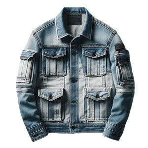Kargo cepler Denim kot ceketler moda tulum üniforma stilleri fermuar/düğme çok cepler kış programı kargo ceketler