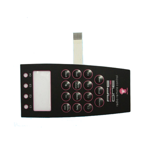 Teclado de interruptor de silicona resistente al agua de alta calidad, Panel de superposición gráfica de alto Control, botón de teclado de membrana - Product Image 5