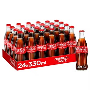 コカ・コーラオリジナルの味24パック330mlガラス瓶ドイツビール、炭酸コーヒー風味の豊富な成分