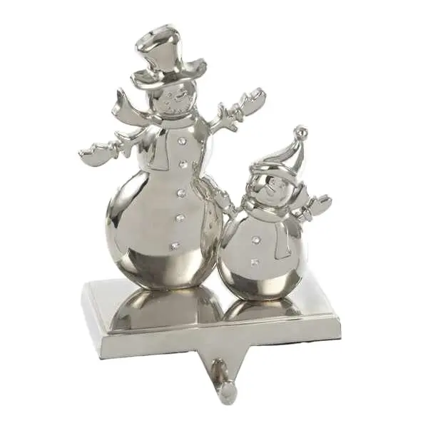 Metal Snowman Stocking Holder Venda quente Natal Metal Tree Stocking Holder Personalizado para o Natal Item Atacado Fornecedor