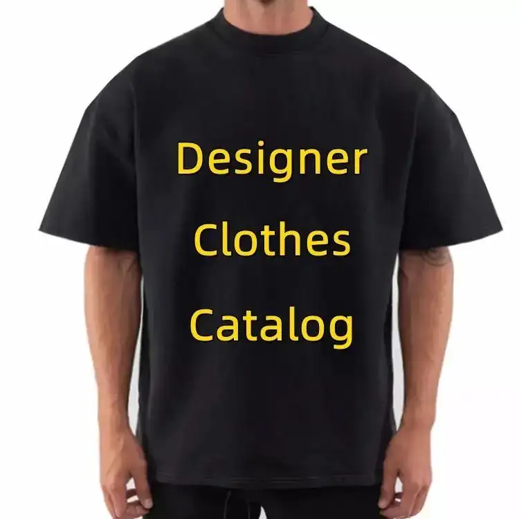 Droma atacado homem ginásio alta qualidade designer de moda roupas marcas famosas homens plus size roupas de luxo t shirts para homens