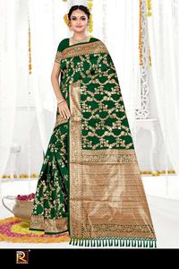 Ronishaファッションbanarasiデザイナーサリーインドの卸売業者 - Product Image 6