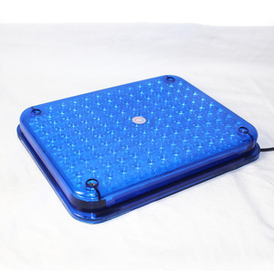 9x7 monte LED ambulans acil aydınlatma sembolleri yeni 12V 24V kırmızı mavi Side Marker LED uyarı çakarlı lamba - Product Image 2