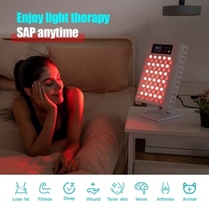 อุปกรณ์บำบัดด้วยแสงสีแดงแผงใบหน้าโคมไฟ LED ขาตั้งไฟฟ้าปรับแต่งความยาวคลื่น PDT นำใกล้แสงอินฟราเรดแสงสีแดง - Product Image 2