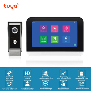 Tuya 1080P Smart Home Doorbell 7 Inch <strong>Video</strong> <strong>Intercoms</strong> for Control <strong>System</strong> WiFi <strong>Video</strong> 4 Independent Screens IP Doorbell - Product Image 2