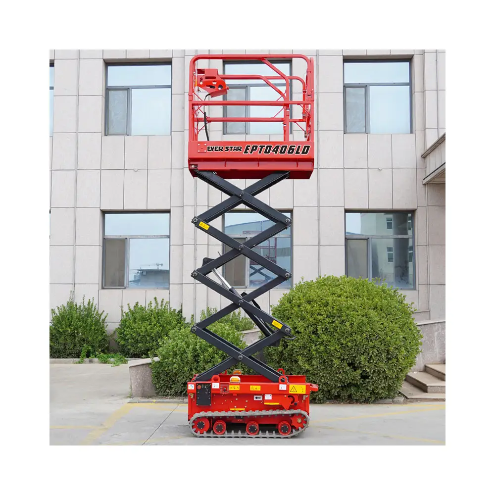 Brand new scissor lifts Model GMH12 Larger Self-propelled Electric Scissor lift, Platform height 12m