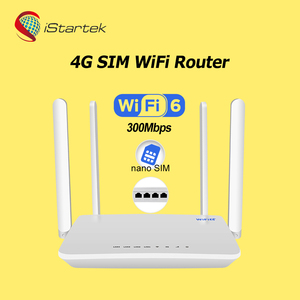 IStartek מקורי הטוב ביותר אוניברסלי rj45 wifi מודם 500 מטר lte cpe 300mbps אלחוטי נתב cat6 <span class=keywords><strong>4g</strong></span>