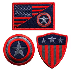 US Special Operations Command Machine刺繍パッチ,ループフック付きセキュリティパッチ制服用システムセキュリティパッチ - Product Image 5