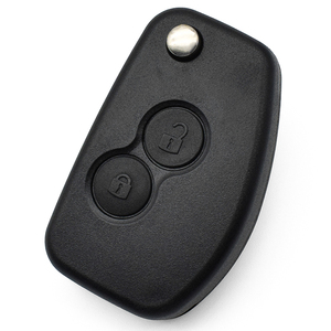 2 Buttons Modified <strong>Key</strong> Shell with VAC102 Blade for R-enault Dacia Modus <strong>Espace</strong> Duster Clio Folding Remote Car <strong>Key</strong> Fob Case - Product Image 4