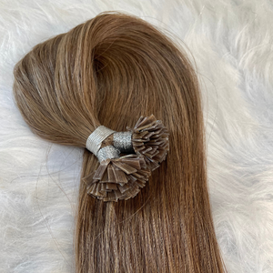 Factory Wholesale New <strong>Model</strong> Unprocessed Keratin Flat Tip Straight Vietnamese Brazilian Human Hair Extensions <strong>Bundle</strong> - Product Image 3