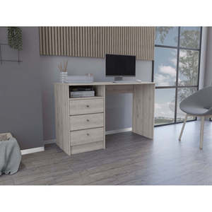 Nemocon 3-Drawer <strong>Computer</strong> Desk with 1-Open Storage Shelf <strong>for</strong> Office Use