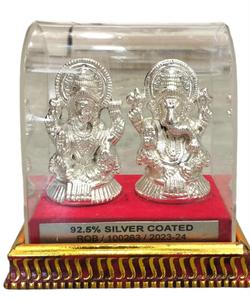 面向全球出口商的高需求印度教女神Lord Brass Laxmi Gransha雕像雕塑 - Product Image 1