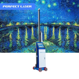 Perfekter Laser 3D UV Vertikaler Radtyp Direkt zum Wandbild Wand Glas Metall Holz Papier Keramik Tinten strahl drucker Lackier maschine