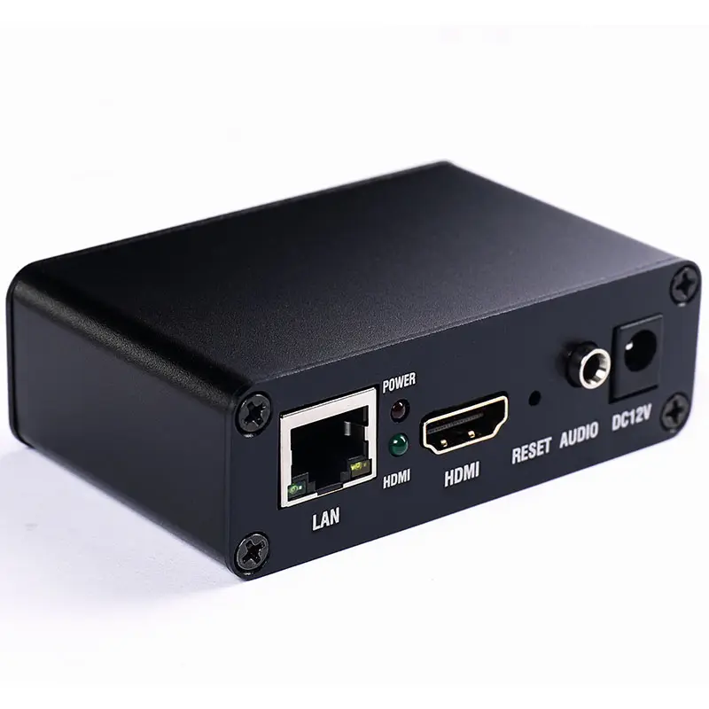 D-Tiny Internet digital 4K h265 IP RTSP RTMP TV decodificador de transmisión en vivo con USB