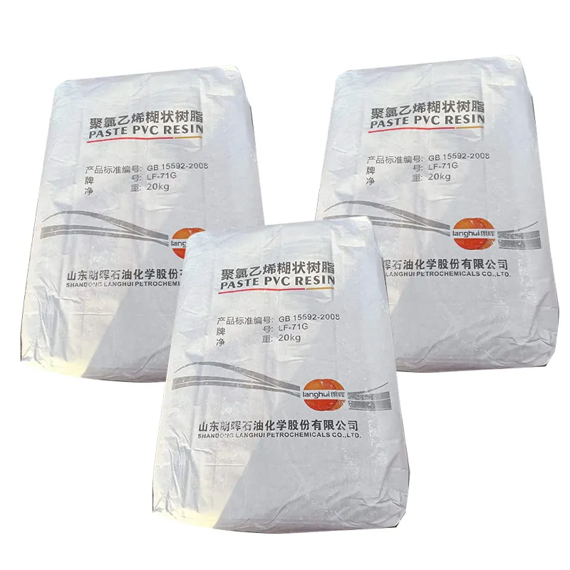 Pasta de resina de PVC de 75 K, calidad de emulsión, utilizado en la producción de cuero y lona, precio de fábrica, Taiwán y China