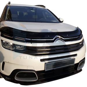 Sedan Hatchback Suv <strong>C4</strong> C5 Year Variants Abs Plastic Hood Deflector Bonnet Protector Guard Unique to Vehicle Fit - Product Image 1