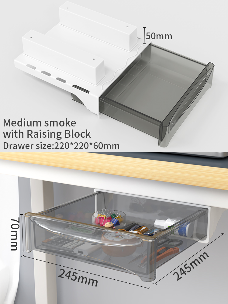 Fumée moyenne avec bloc de levage