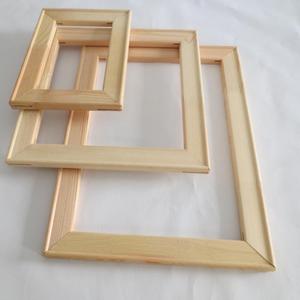 Marco de fotos de madera de tamaño personalizado hecho a mano, marco de fotos de hierro de alta calidad para fines decorativos del hogar