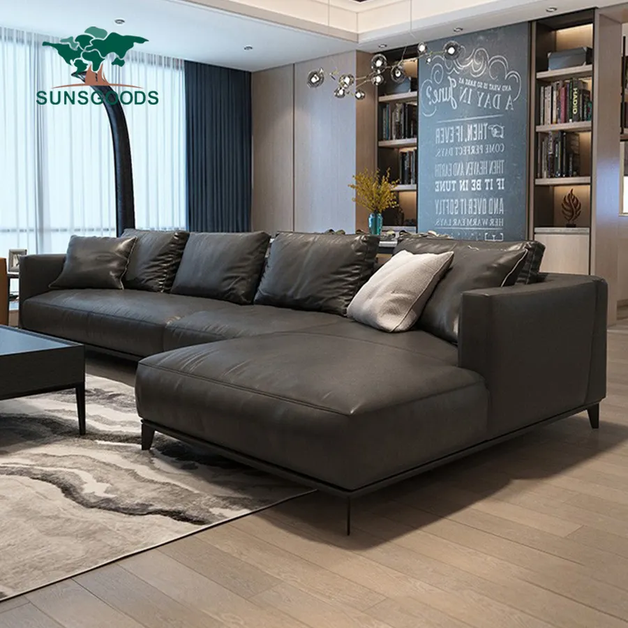 Sofá de luxo premium luxuoso conjunto de sofás seccionais modernos elegantes móveis para sala de estar