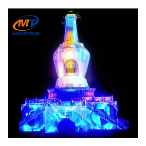 Edificios históricos Espectáculo de luces Proyección 3D Mapeo Obras DE ARTE Construcción Mapeo de proyección de casas - Product Image 3