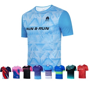 Açık eğitim özel tasarım kabul benzersiz erkekler nefes hafif koşu özelleştirilebilir özel Run t-shirt - Product Image 4