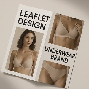 Stylish Brand Advertising Graphic Designers Criação Folheto JPG Photoshop Brochura Design Services - Product Image 1